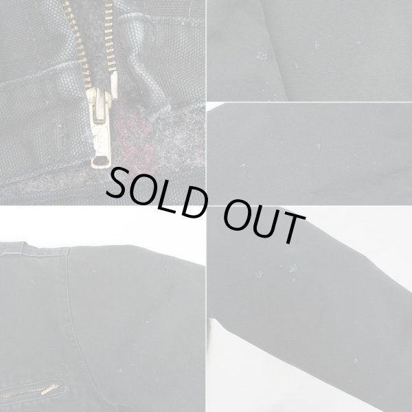 画像6: 90's Dickies ダックワークジャケット "FADE BLACK" (6)