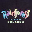 画像3: 90's Rainforest CAFE ロゴ刺繍 Tシャツ "MADE IN USA" (3)