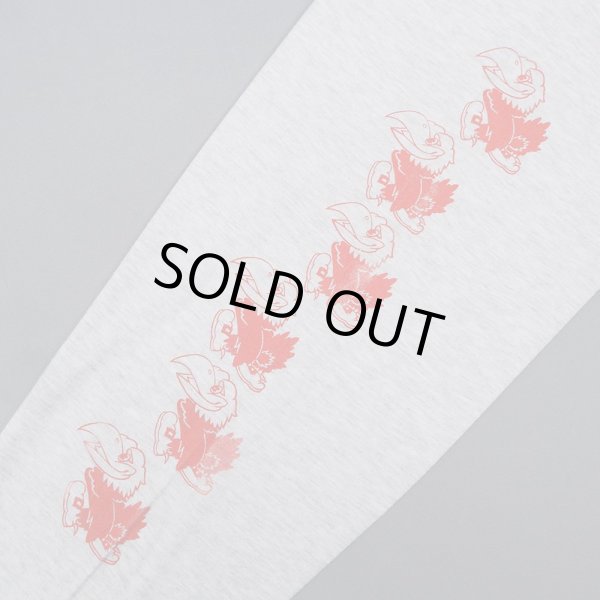 画像4: 90's JEANNETTE JAYHAWKS L/S Tシャツ (4)