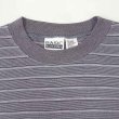 画像3: 90's BASIC EDITIONS マルチボーダーTシャツ “MADE IN USA / GRAY” (3)