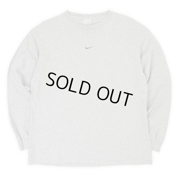 画像1: 00's NIKE "CENTER SWOOSH" L/S Tシャツ (1)