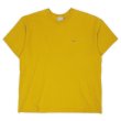 画像1: 00's NIKE スウォッシュロゴ刺繍 Tシャツ “MUSTARD” (1)