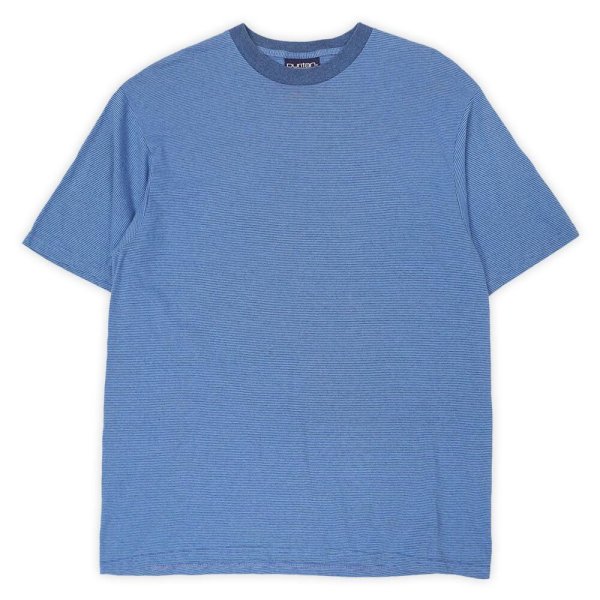 画像1: 90's Puritan ボーダーTシャツ "BLUE × NAVY" (1)