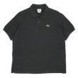 画像1: Late 90's LACOSTE ポロシャツ "DESIGNED IN FRANCE / BLACK" (1)