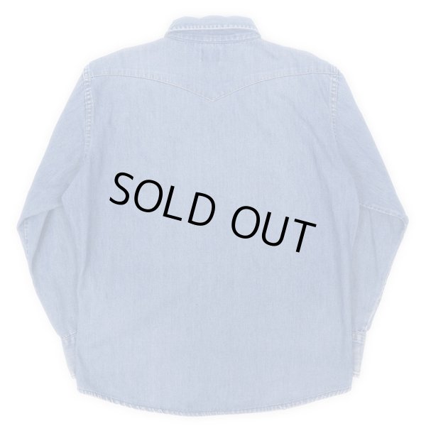 画像2: 70's BIG MAC デニムウエスタンシャツ (2)