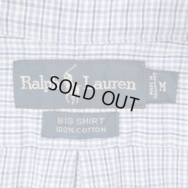 画像3: 90's Polo Ralph Lauren ボタンダウンシャツ “BIG SHIRT” (3)