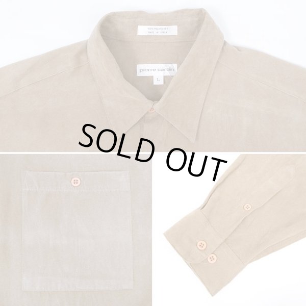 画像4: 90's Pierre Cardin フェイクスウェードシャツ (4)