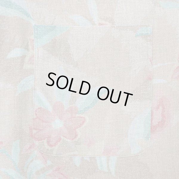 画像4: Early 90's Polo Ralph Lauren S/S 総柄 オープンカラーシャツ (4)