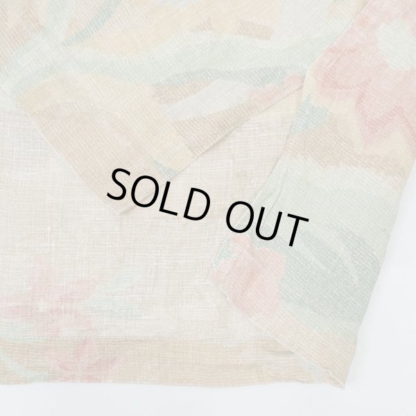 画像5: Early 90's Polo Ralph Lauren S/S 総柄 オープンカラーシャツ (5)