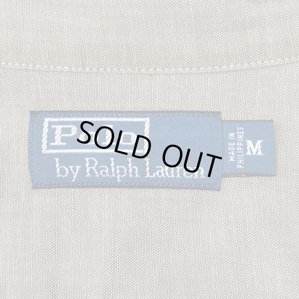 画像2: 00's Polo Ralph Lauren チンストラップ シャンブレーシャツ (2)