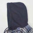 画像3: 90's Dickies キルティングライナー フーディーネルシャツ "NAVY Plaid" (3)