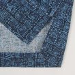 画像4: 00's L.L.Bean S/S 総柄 オープンカラーシャツ "BLUE×NAVY" (4)