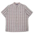 画像1: 90's Polo Ralph Lauren S/S ボタンダウンシャツ "GREGGOR / White × Olive Plaid" (1)