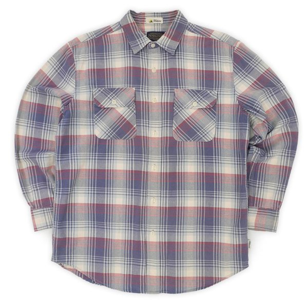 画像1: 00's PENDLETON フランネルワークシャツ (1)