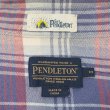 画像2: 00's PENDLETON フランネルワークシャツ (2)