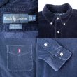 画像3: 90's Polo Ralph Lauren 太畝コーデュロイ ボタンダウンシャツ (3)