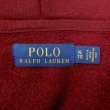 画像2: 00's Polo Ralph Lauren フロッキー プリント スウェットパーカー (2)