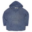 画像1: 00's Eddie Bauer インディゴリネンパーカー (1)