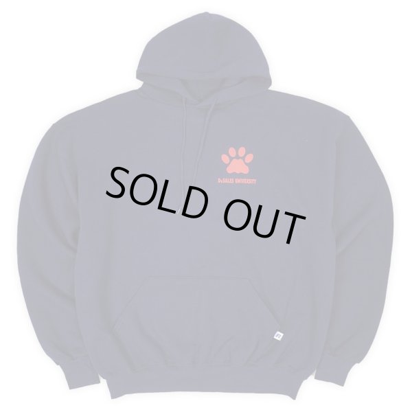 画像1: 00's RUSSELL 両面カレッジプリント スウェットパーカー (1)