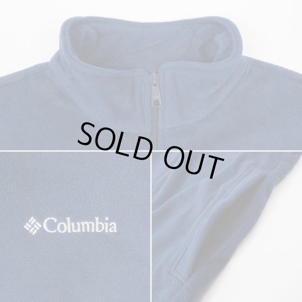 画像3: 00's Columbia フリースベスト "NAVY" (3)