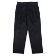 画像1: 90's LANDS' END 2タック トラウザー “MADE IN USA / BLACK” (1)