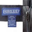 画像3: 90's LANDS' END 2タック トラウザー “MADE IN USA / BLACK” (3)