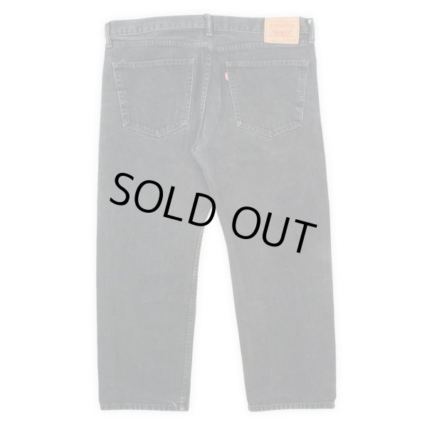 画像2: 00's Levi's 505 ブラックデニムパンツ "W36 L29" (2)