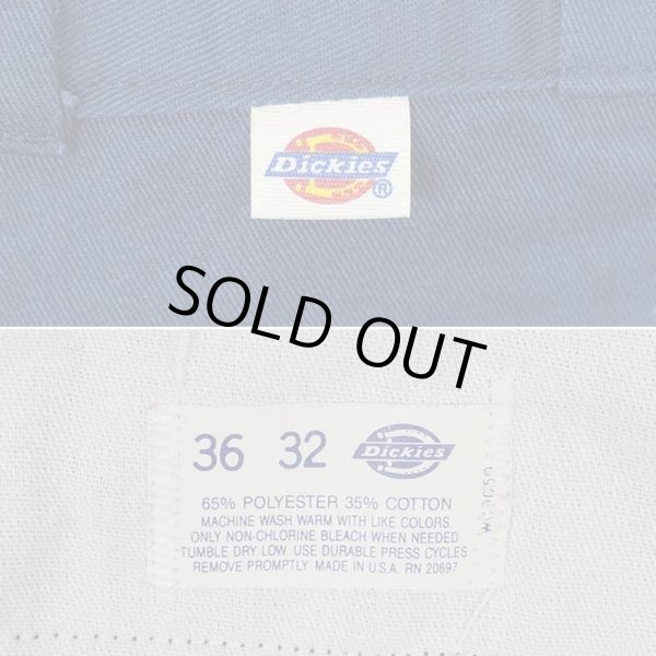画像3: 80's Dickies 874 ワークパンツ "NAVY / MADE IN USA / チビタグ" (3)