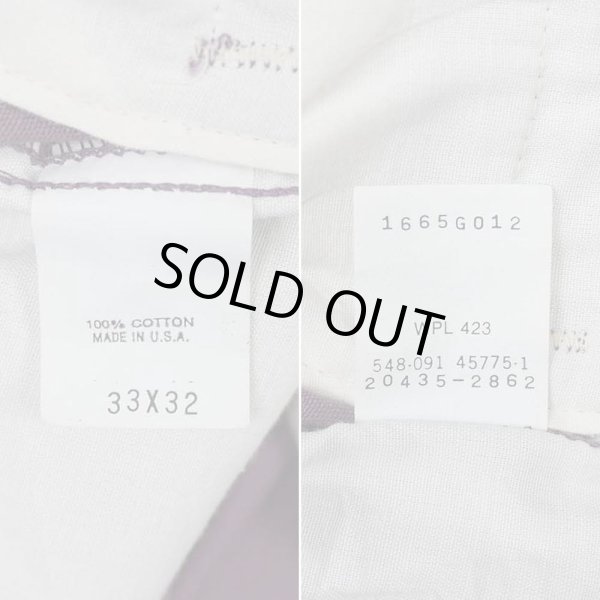 画像4: 90's DOCKERS 1タック イージートラウザー "MADE IN USA / W33 L32" (4)