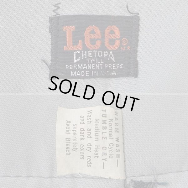 画像3: Early 70's Lee CHETOPA TWILL ワークパンツ "DEADSTOCK" (3)