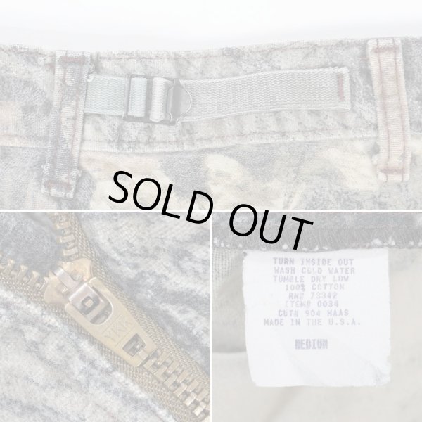 画像4: 90's MOSSY OAK リアルツリーカモ柄 カーゴパンツ "MADE IN USA" (4)