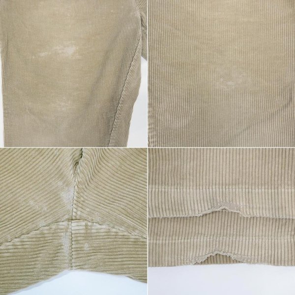 画像4: 90's Polo Ralph Lauren 2タック 太畝コーデュロイトラウザー "ANDREW PANT / W34 L30 / AS-IS" (4)