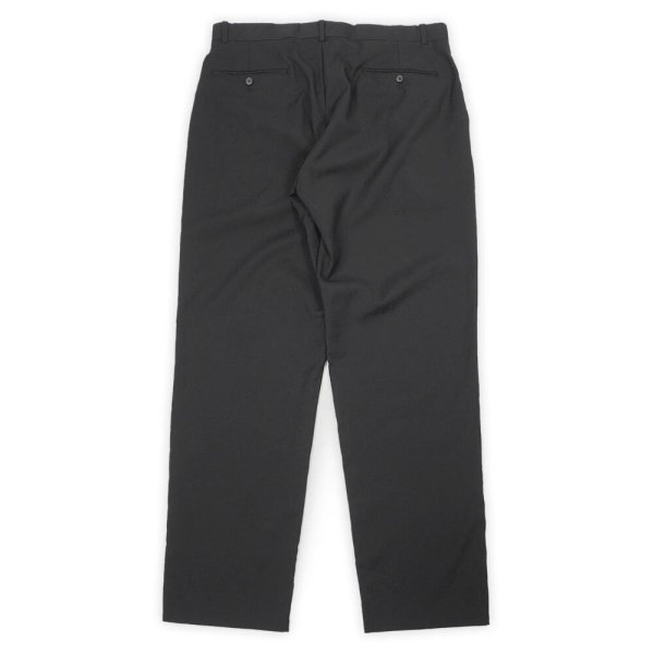 画像2: 90's Polo Ralph Lauren ノータック ウールトラウザー "BLACK / W33" (2)