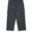 画像3: 00's Carhartt ダブルニー ダックオーバーオール "R01 BLK / W40 L30" (3)