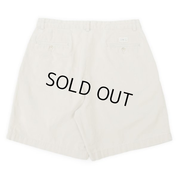 画像2: 90's Polo Ralph Lauren 2タック チノショーツ "TYLER SHORT / BEIGH" (2)
