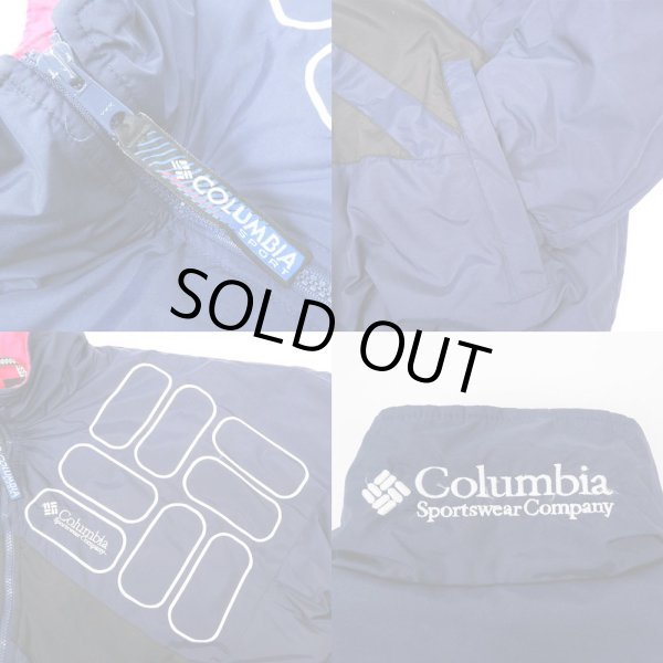 画像4: 90's Columbia ビッグロゴ パディングジャケット (4)