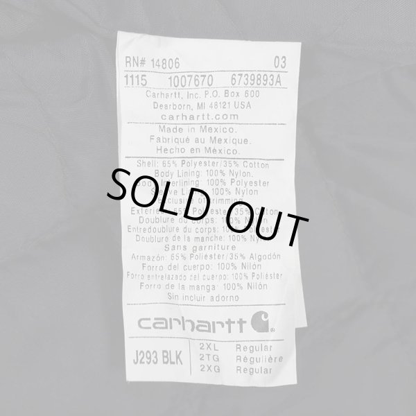 画像4: 00's Carhartt ツイルワークジャケット "DEADSTOCK" (4)