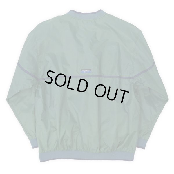 画像2: 90's EBTEK Eddie Bauer Vネック ナイロンプルオーバー (2)