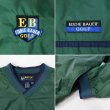 画像4: 90's EBTEK Eddie Bauer Vネック ナイロンプルオーバー (4)