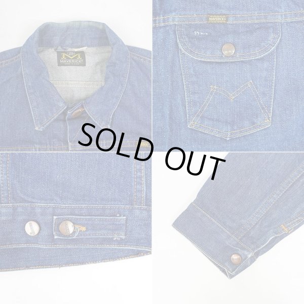 画像4: 70's MAVERICK デニムジャケット "MADE IN USA / size44" (4)