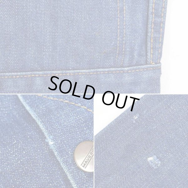 画像5: 70's MAVERICK デニムジャケット "MADE IN USA / size44" (5)