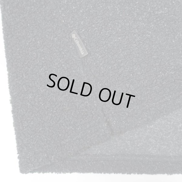 画像4: 90's Columbia フリースカットソー "BLACK / MADE IN USA" (4)