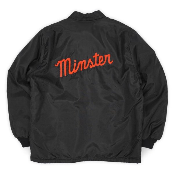 画像2: 70's Holloway ボアライナー ナイロンコーチジャケット "MADE IN USA / BLACK" (2)