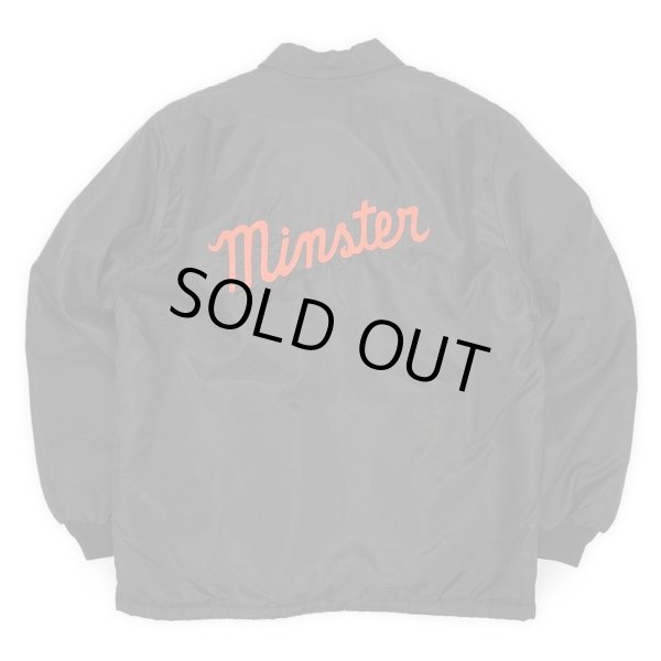 画像2: 70's Holloway ボアライナー ナイロンコーチジャケット "MADE IN USA / BLACK" (2)