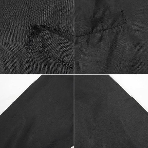 画像4: 70's Holloway ボアライナー ナイロンコーチジャケット "MADE IN USA / BLACK" (4)