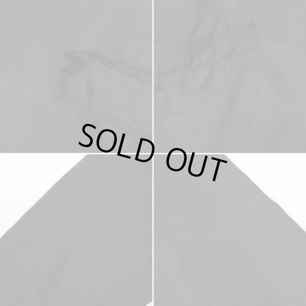 画像4: 70's Holloway ボアライナー ナイロンコーチジャケット "MADE IN USA / BLACK" (4)