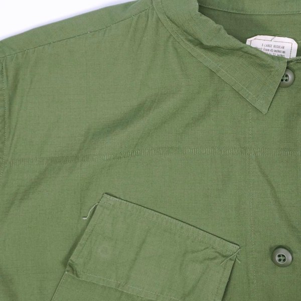 画像4: 60-70's US.ARMY ジャングルファティーグジャケット "5th / DEADSTOCK / XLARGE-REGULAR" (4)