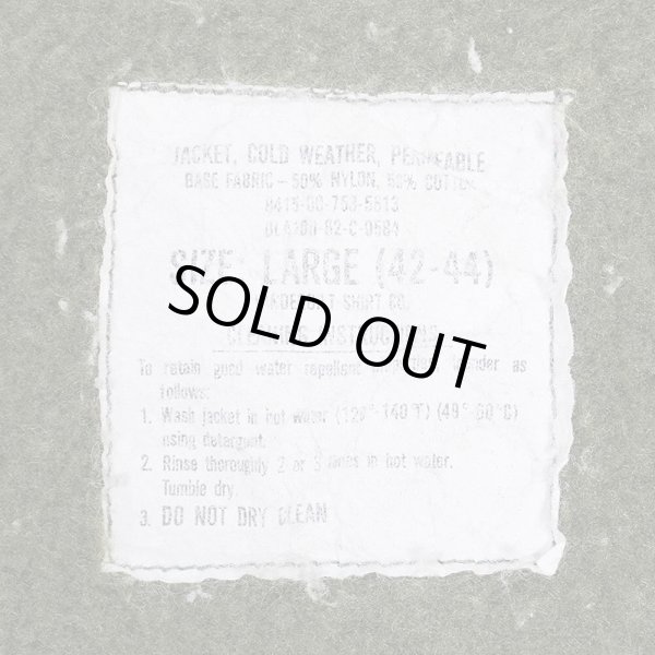 画像3: 80's US.NAVY A-2 デッキジャケット "Stencil / LARGE" (3)