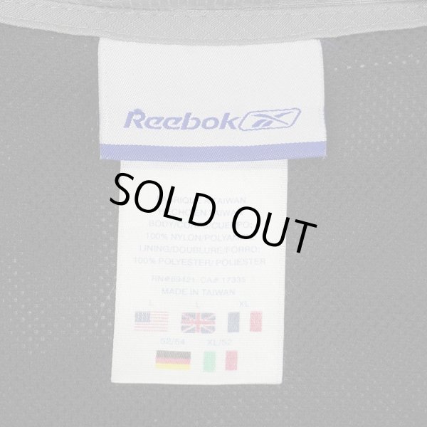 画像2: 00's Reebok スタンドカラーナイロンジャケット (2)