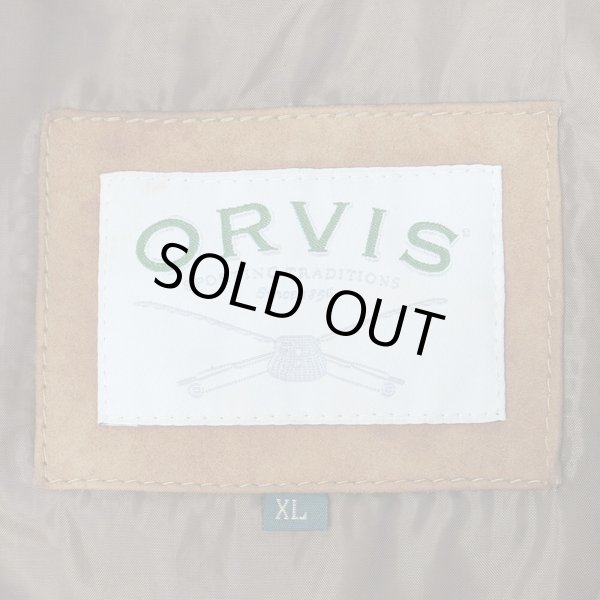 画像2: 90-00's ORVIS パッチワーク スウェードシャツジャケット (2)